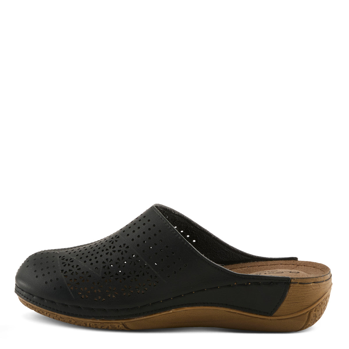 Flexus FLEXUS 151390 SANDAL sandal in black with flexible sole