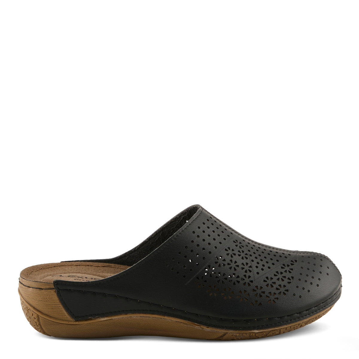 Flexus FLEXUS 151390 SANDAL sandal in black with flexible sole