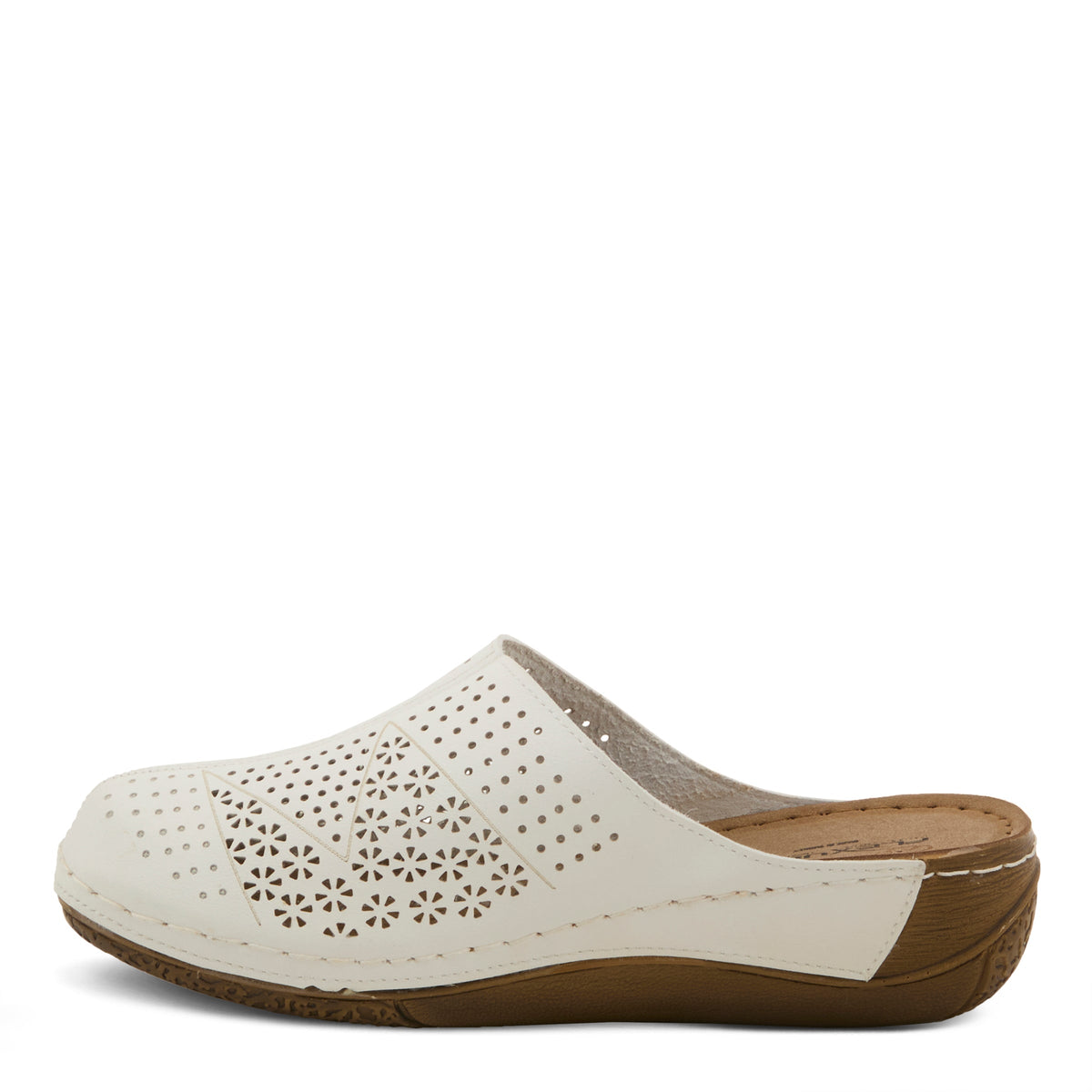 Flexus FLEXUS 151390 SANDAL sandal in white with flexible sole