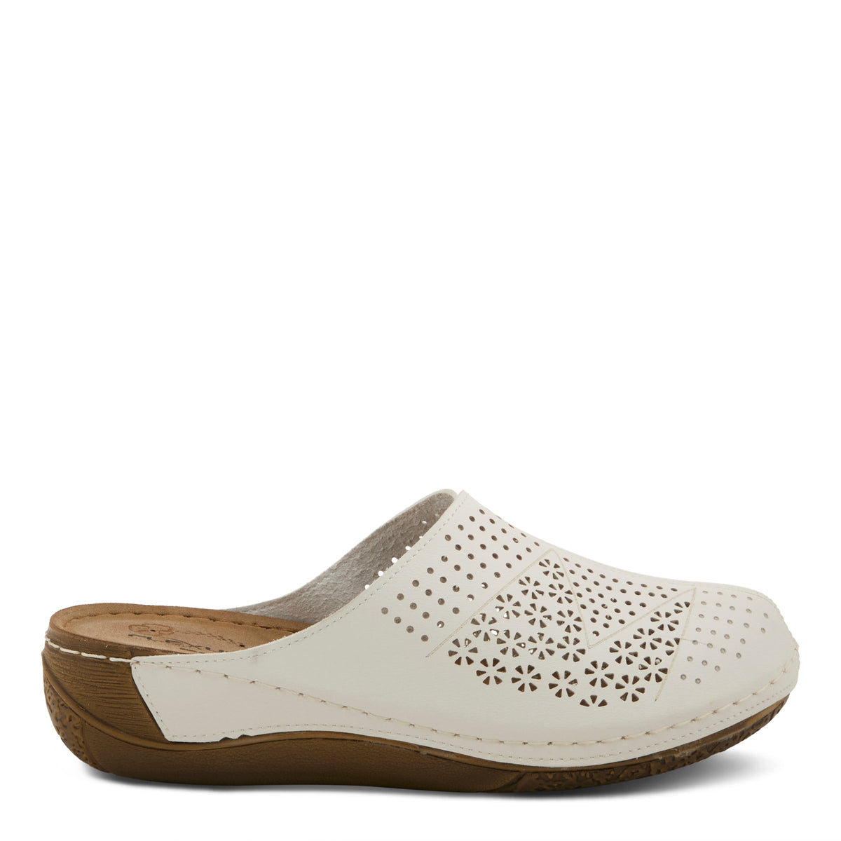 Flexus FLEXUS 151390 SANDAL sandal in white with flexible sole