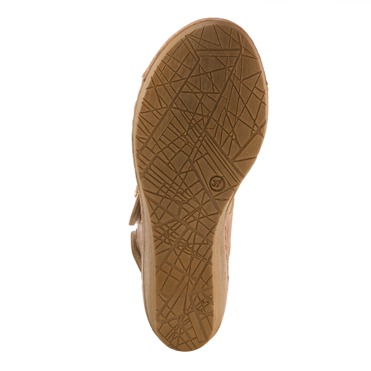 Flexus FLEXUS 170678 SANDAL sandal in tan with flexible sole