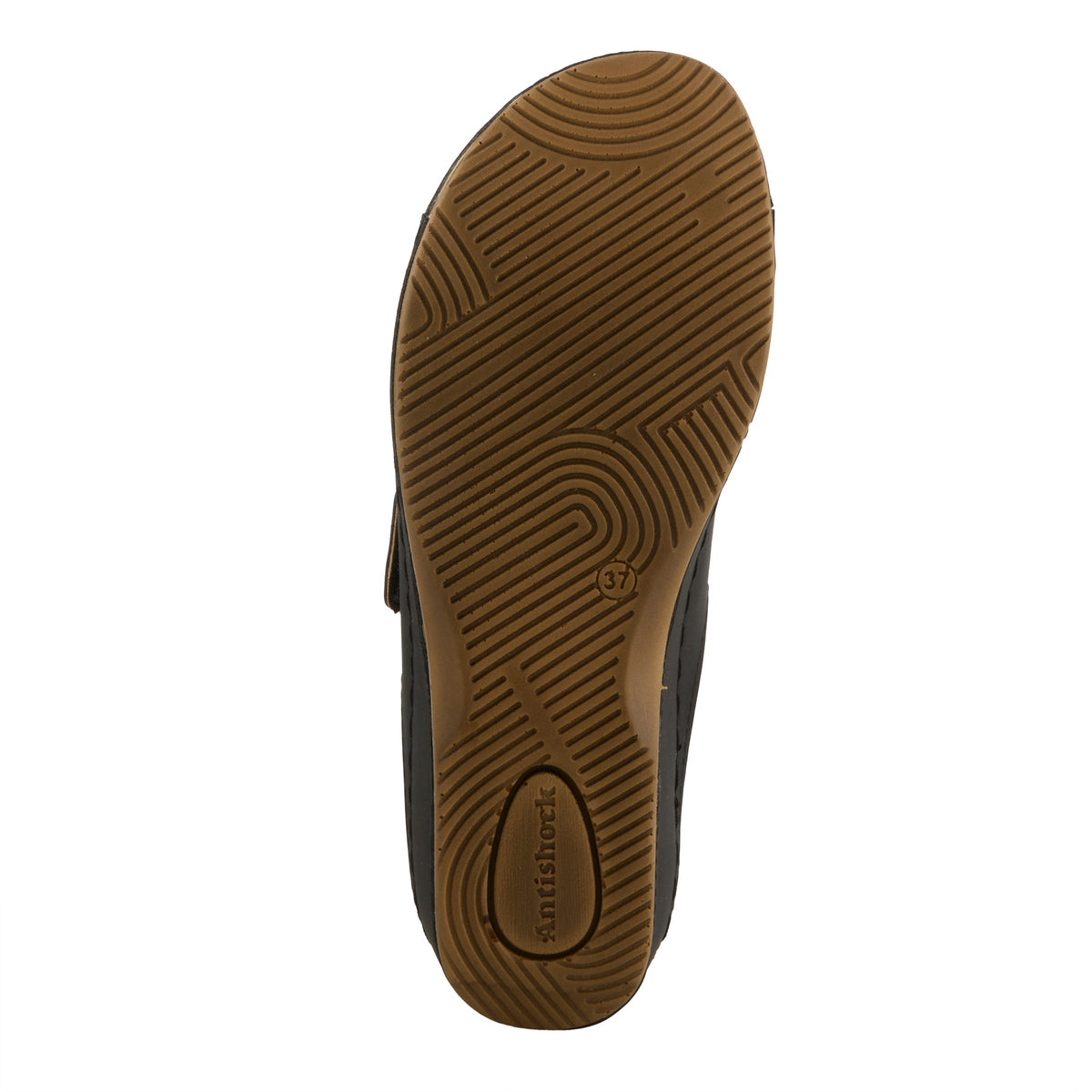 Flexus FLEXUS 3007 SANDAL sandal in black with flexible sole