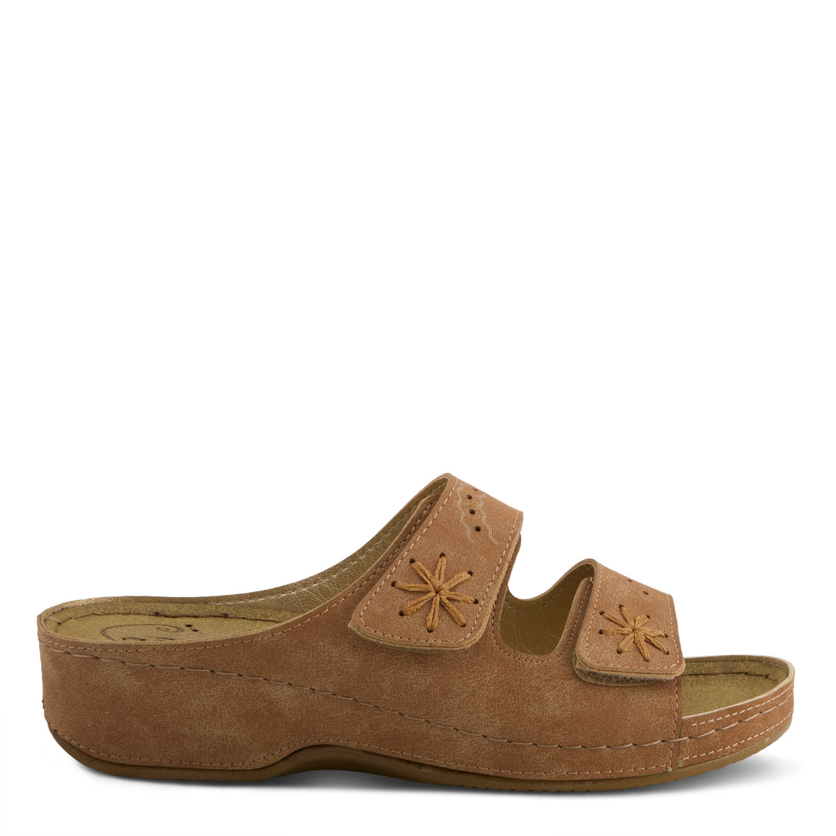 Flexus FLEXUS 3007 SANDAL sandal in tan with flexible sole