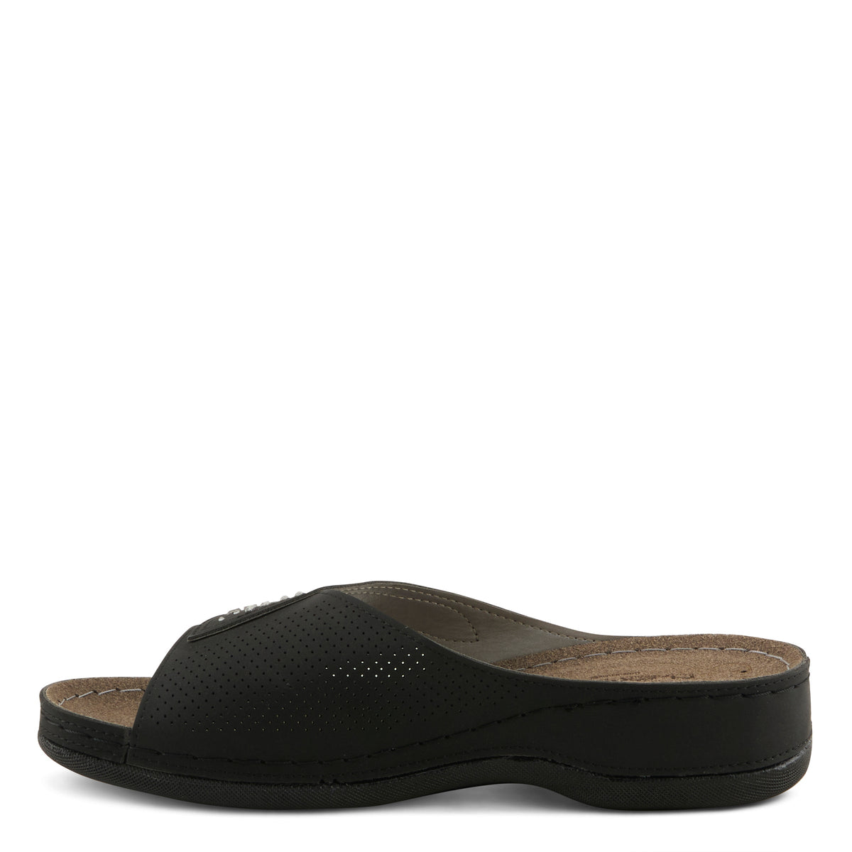 Flexus FLEXUS 5936 SANDAL sandal in black with flexible sole