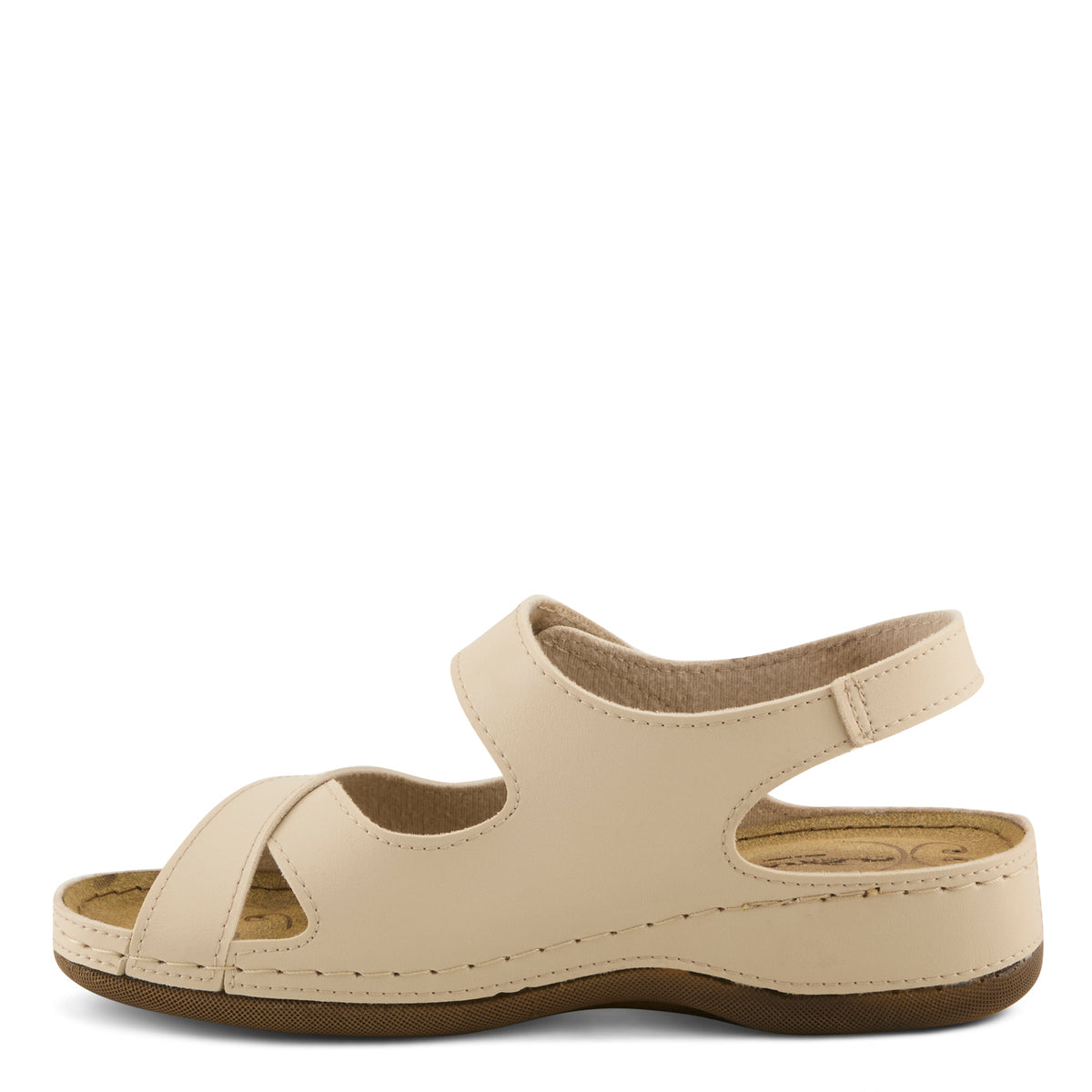 Flexus FLEXUS SEVILIO 5955 SANDAL sandal in black with flexible sole