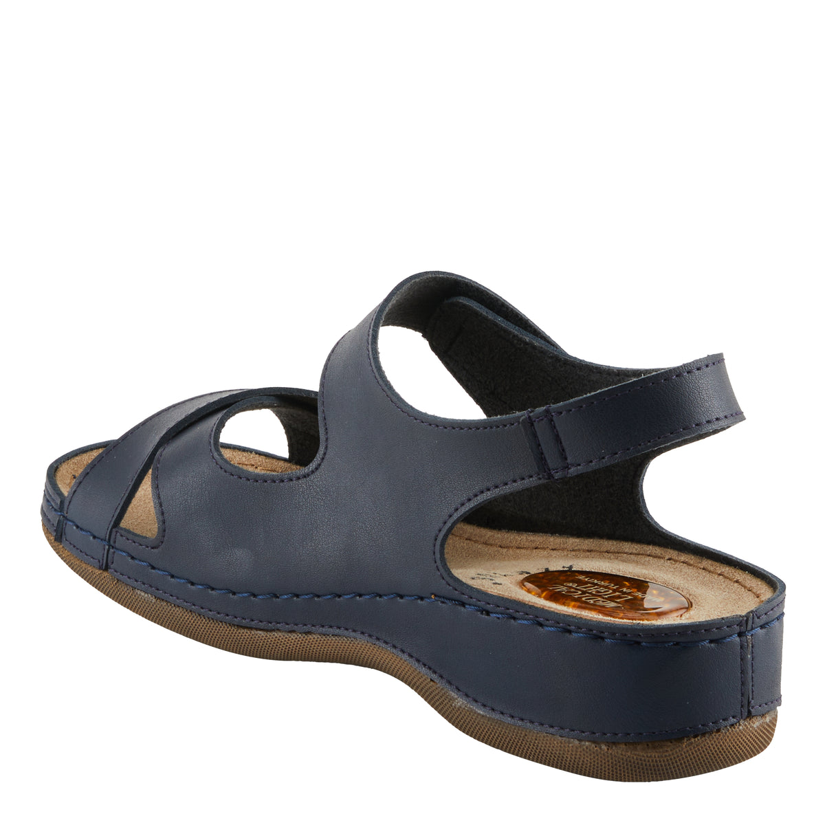 Flexus FLEXUS SEVILIO 5955 SANDAL sandal in black with flexible sole