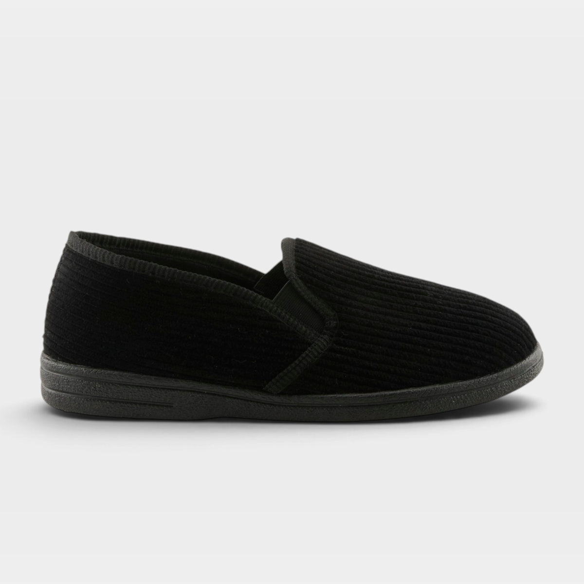 Spring Step Men Adam Black Slipper