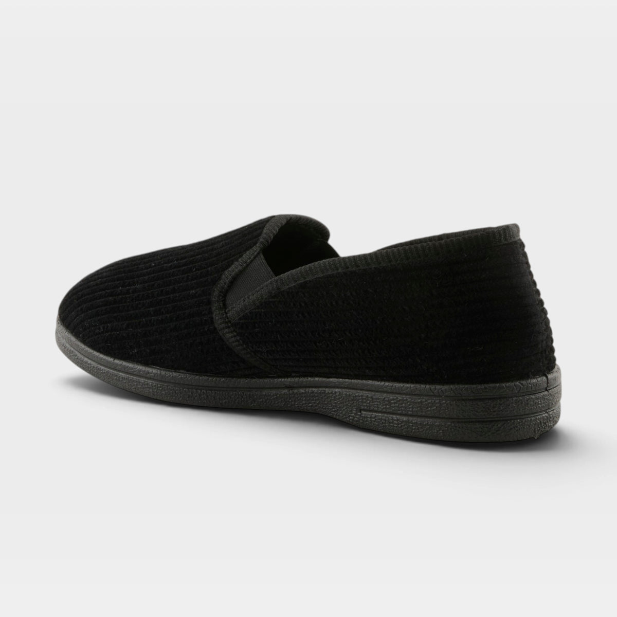 Spring Step Men Adam Black Slipper