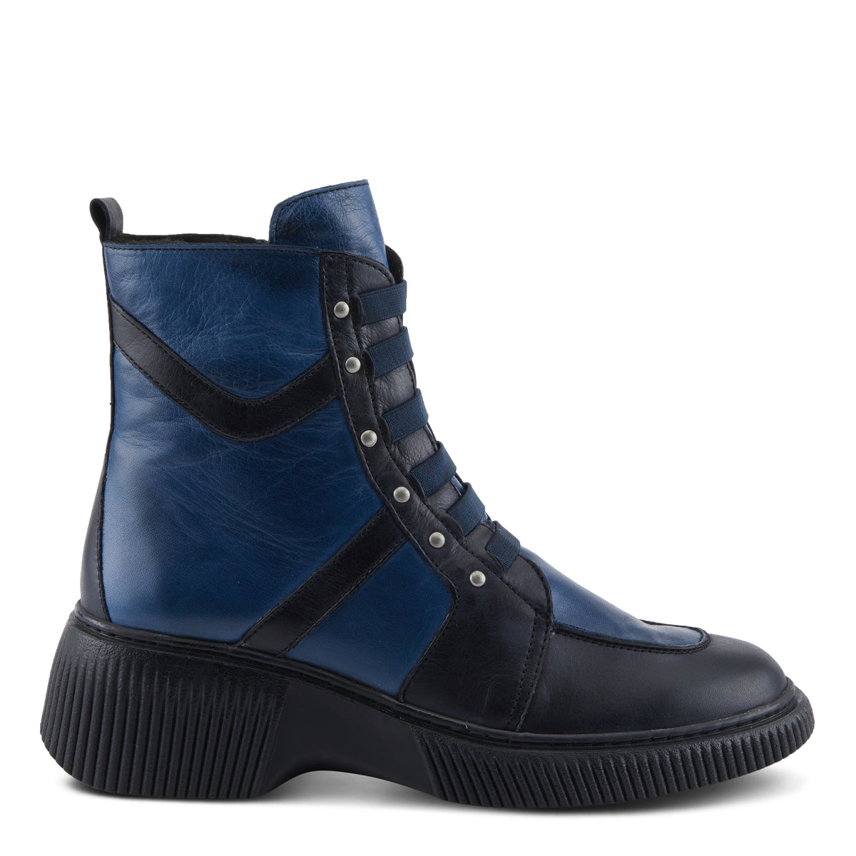 Spring Step SPRING STEP ADDITA BOOTS boot in blue multi with comfortable everyday design