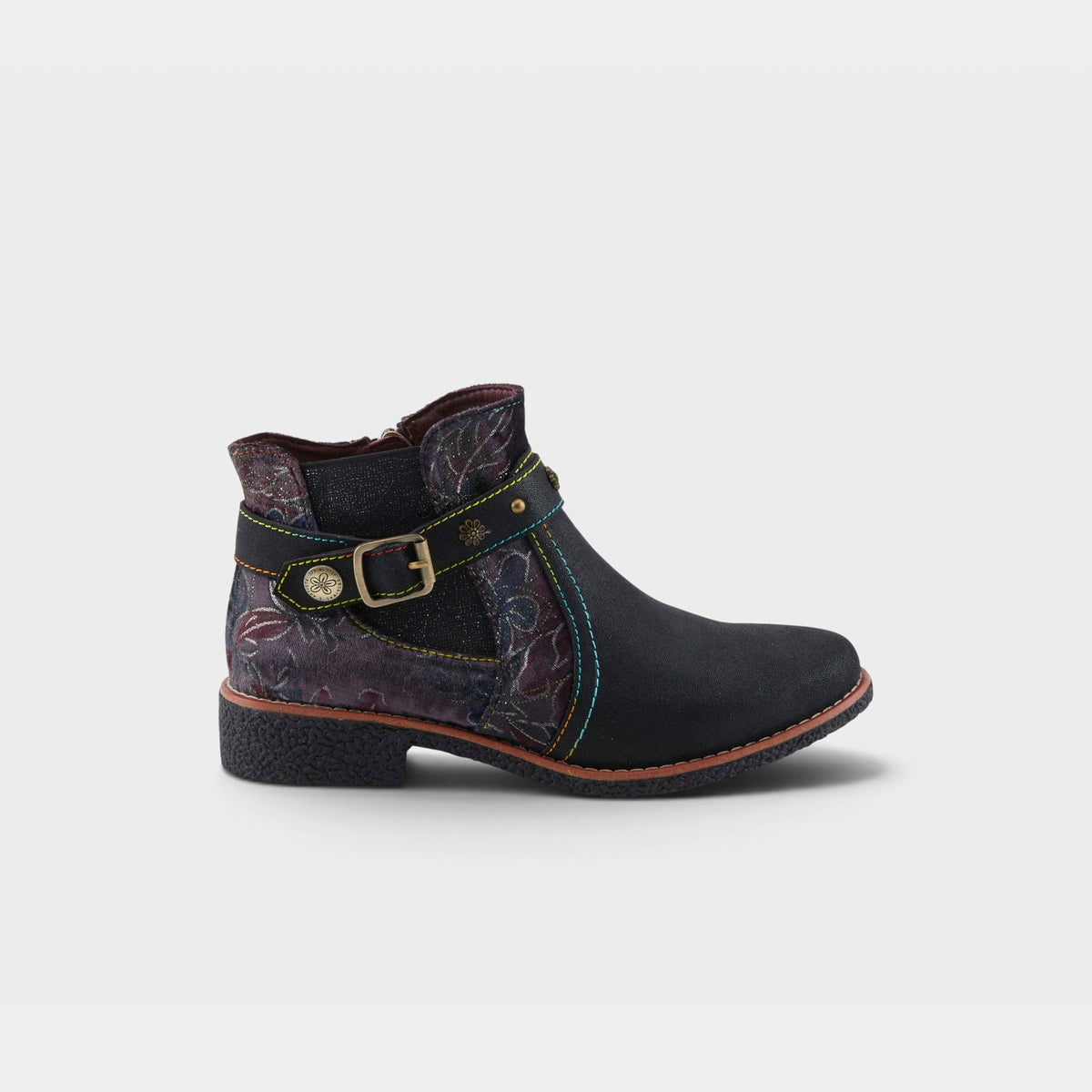 L'Artiste Airies boots in Black Metallic, hero view
