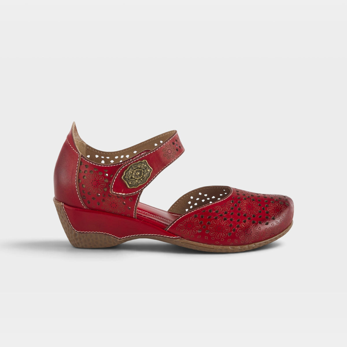 L'Artiste Americana shoes in Red, hero view