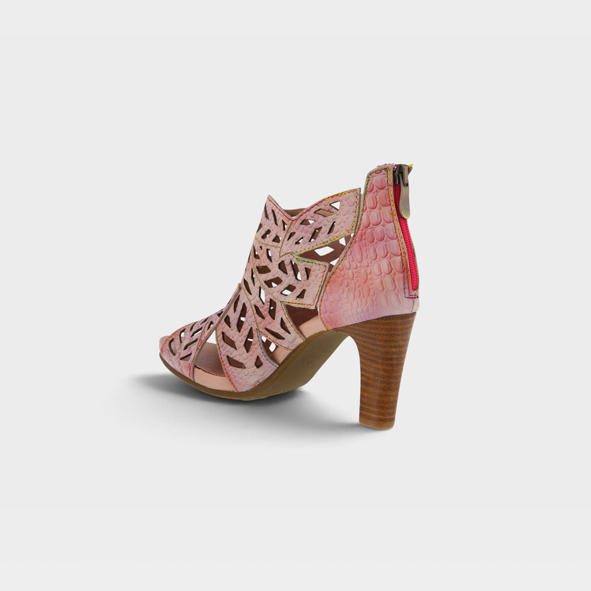 L'Artiste Amora sandals in Pink, alternate angle view