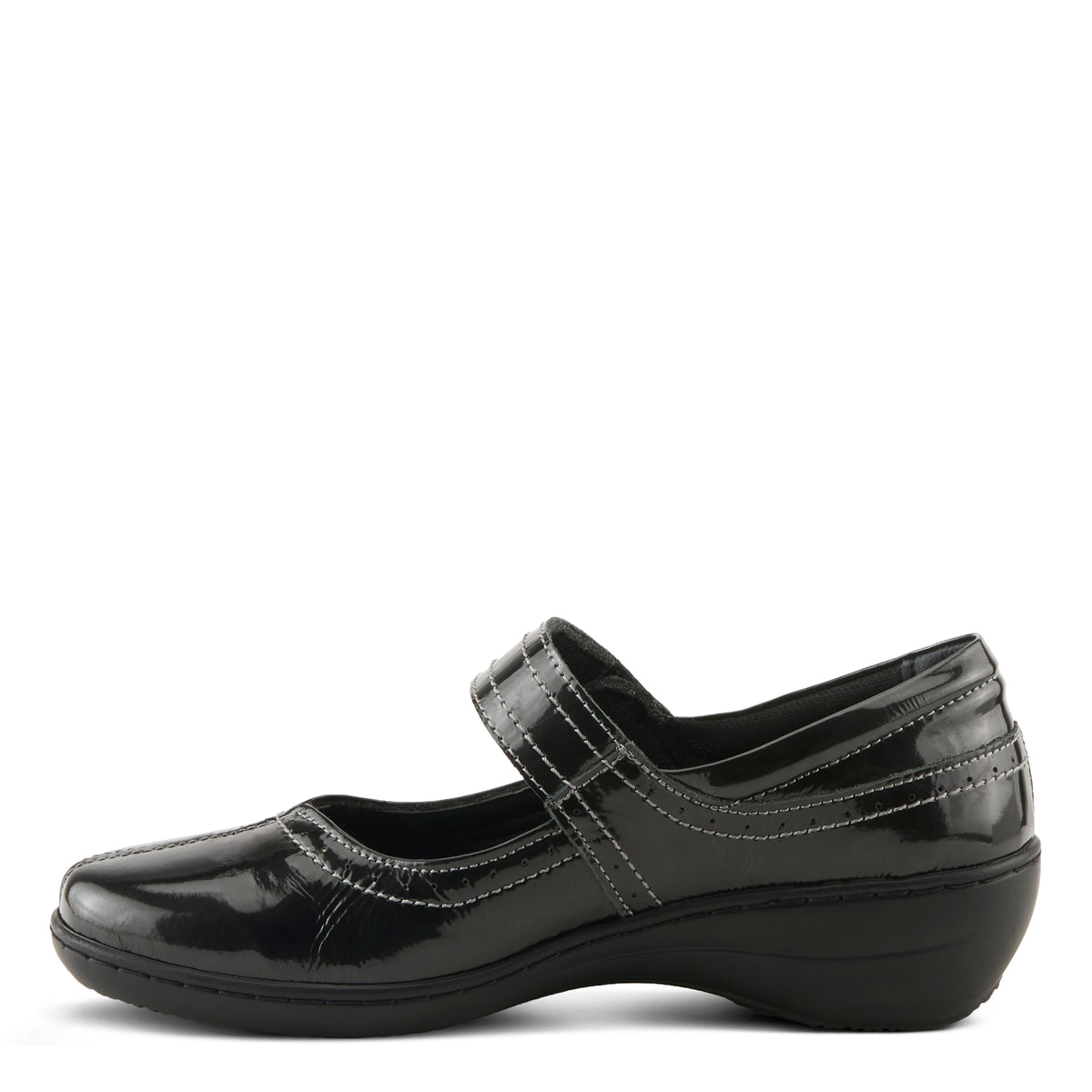 Spring Step SPRING STEP AMPARO SHOES shoe in black patent with comfortable everyday design