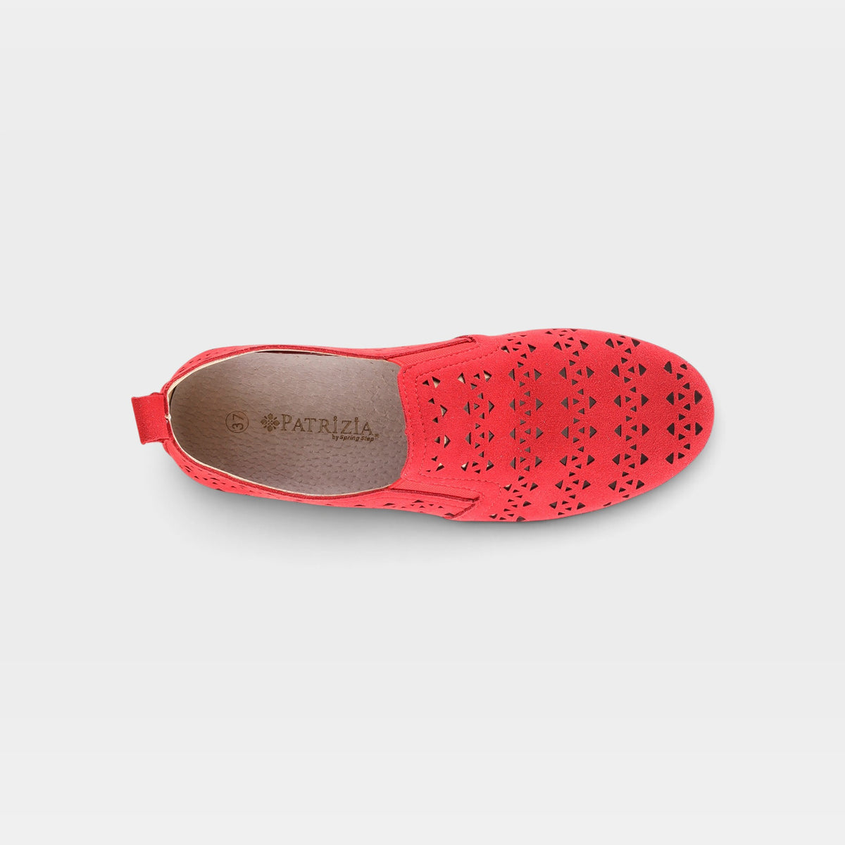 Patrizia Angelita Red Slip-On Shoe