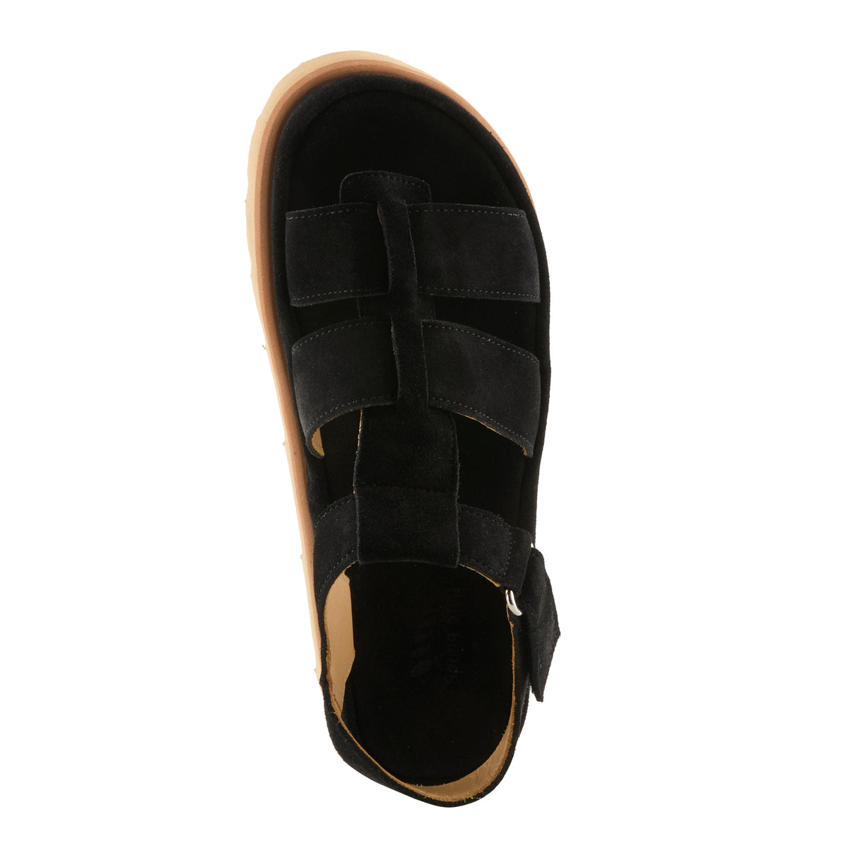 Spring Step SPRING STEP ANNIEROSE SANDALS sandal in black suede with comfortable everyday design