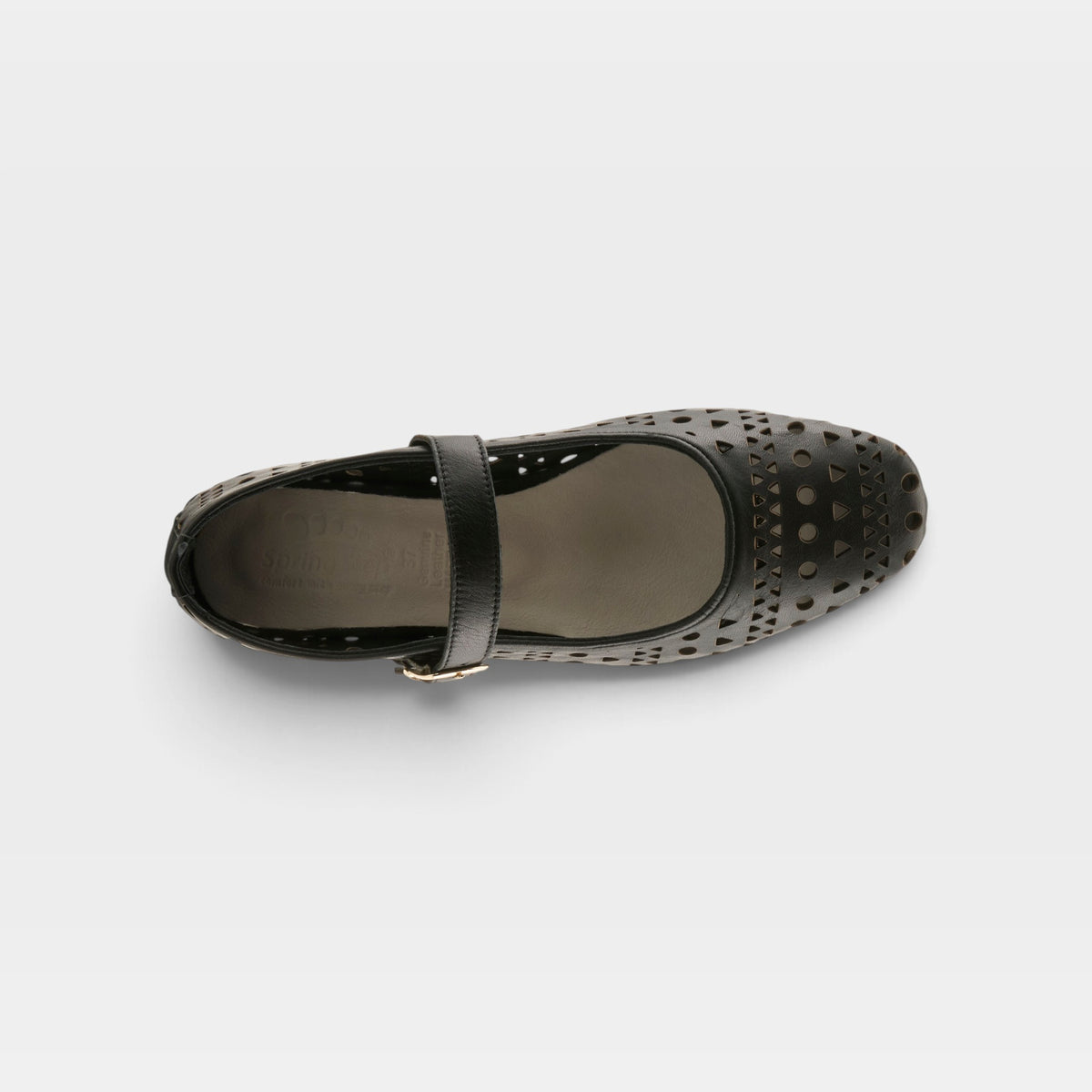 Spring Step Arbella Black Shoe