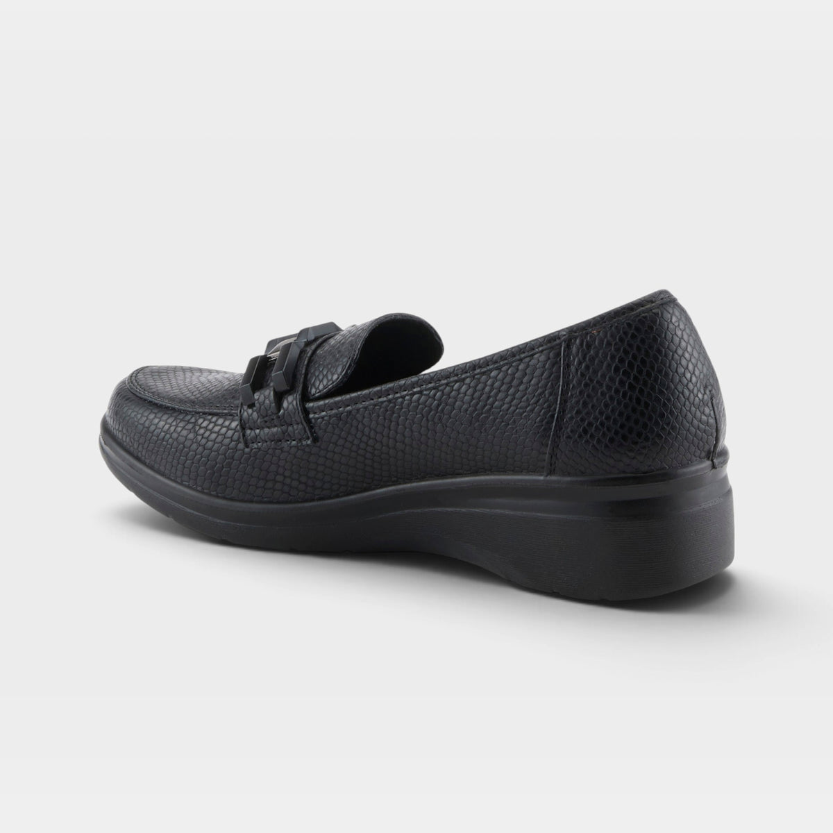 Flexus Arisoria Black Shoe