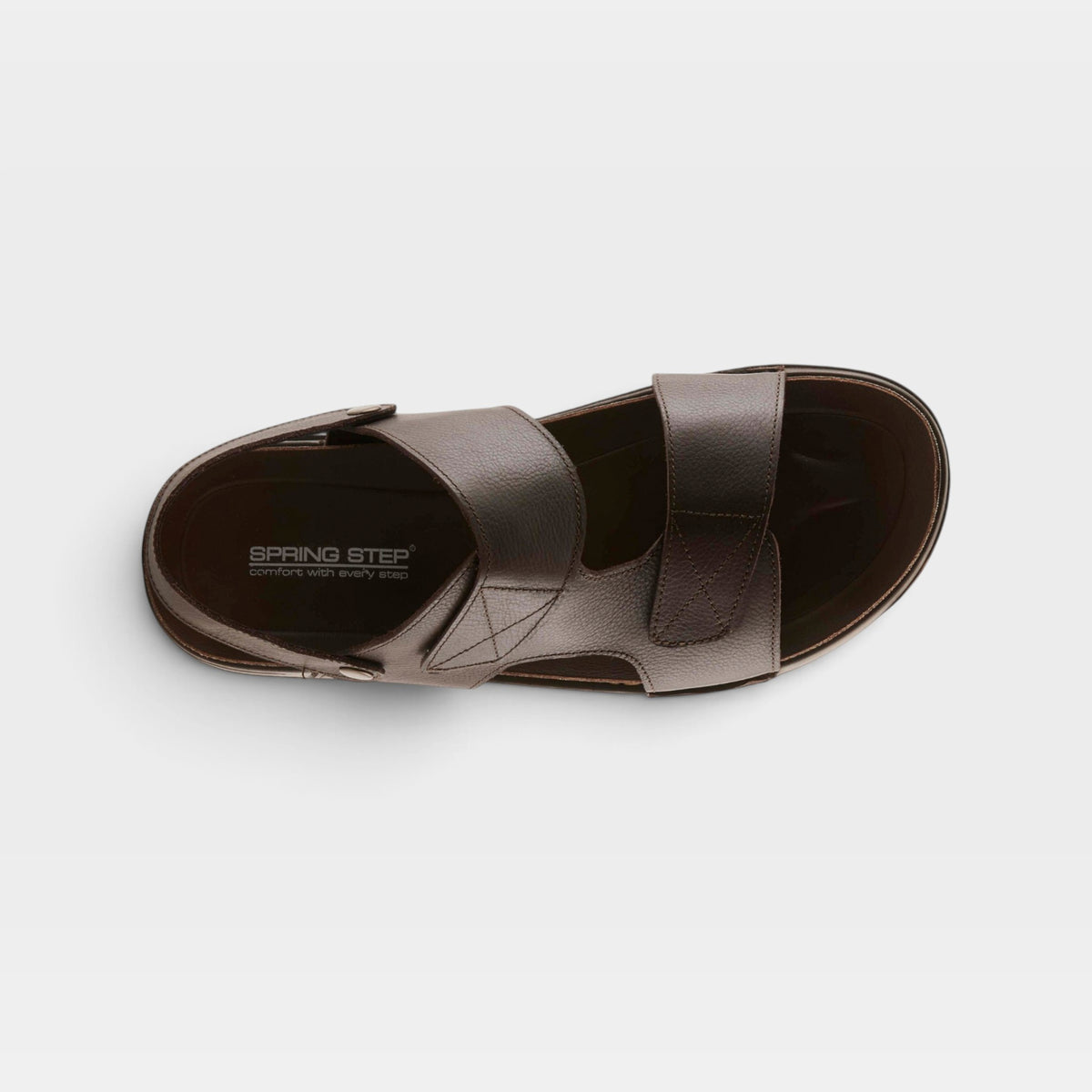 Spring Step Men Ariton Brown Shoe