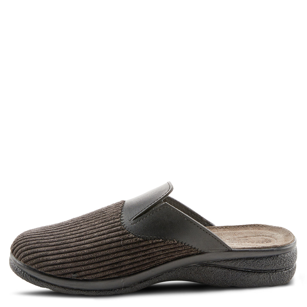 Spring Step SPRING STEP MEN ARNIE SLIPPER shoe in black with comfortable everyday design