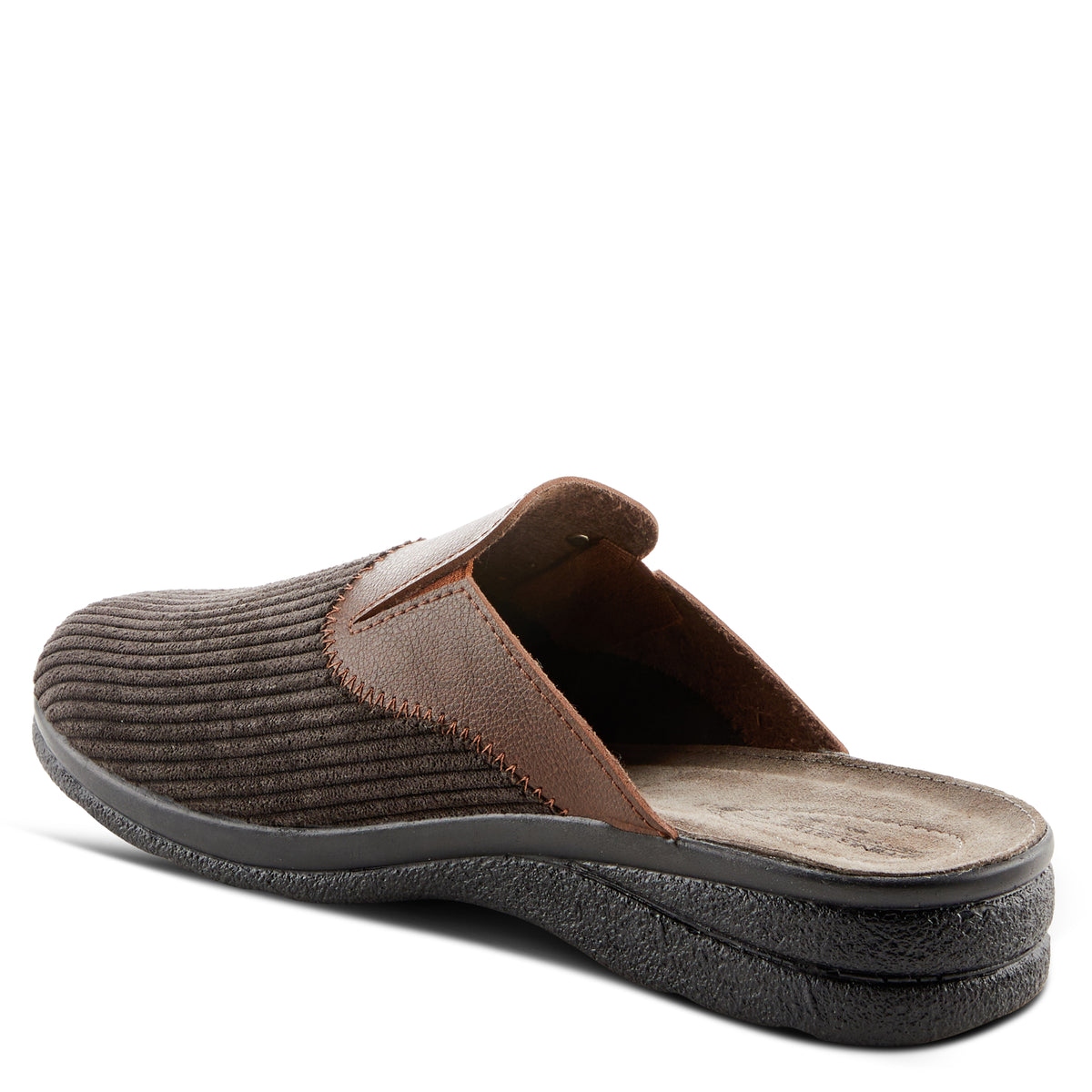 Spring Step SPRING STEP MEN ARNIE SLIPPER shoe in brown with comfortable everyday design