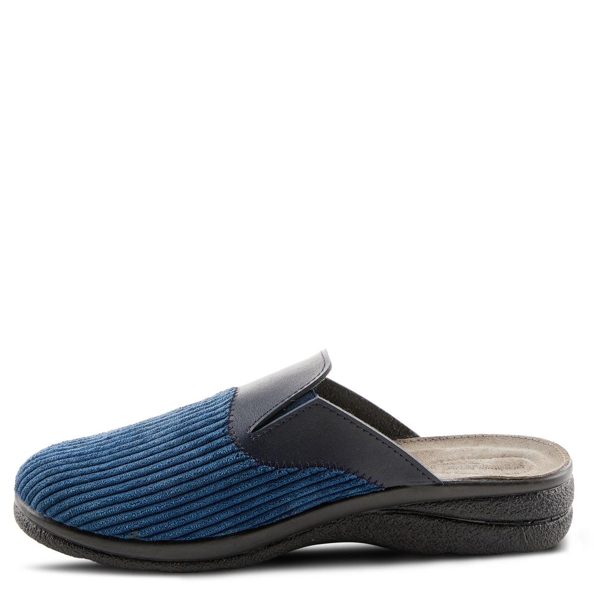 Spring Step SPRING STEP MEN ARNIE SLIPPER shoe in navy with comfortable everyday design