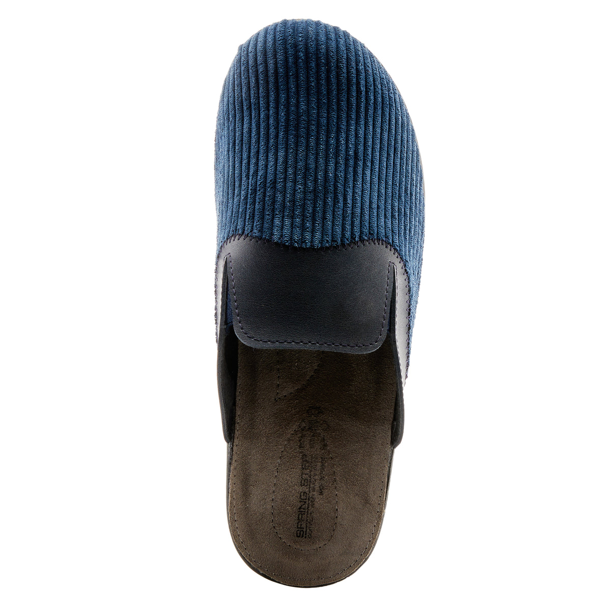 Spring Step SPRING STEP MEN ARNIE SLIPPER shoe in navy with comfortable everyday design