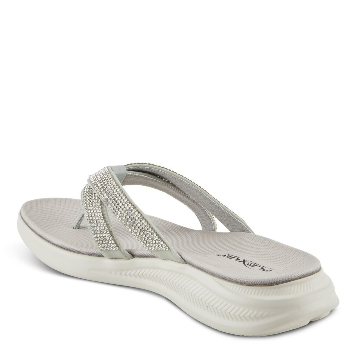 Flexus FLEXUS ASHINE SANDALS sandal in light grey with flexible sole