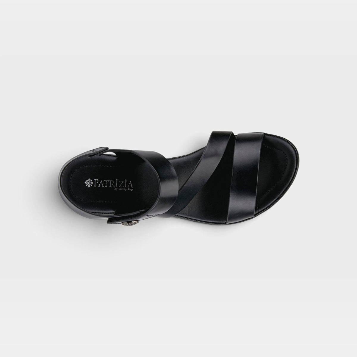 Patrizia Asymadade Black Sandal