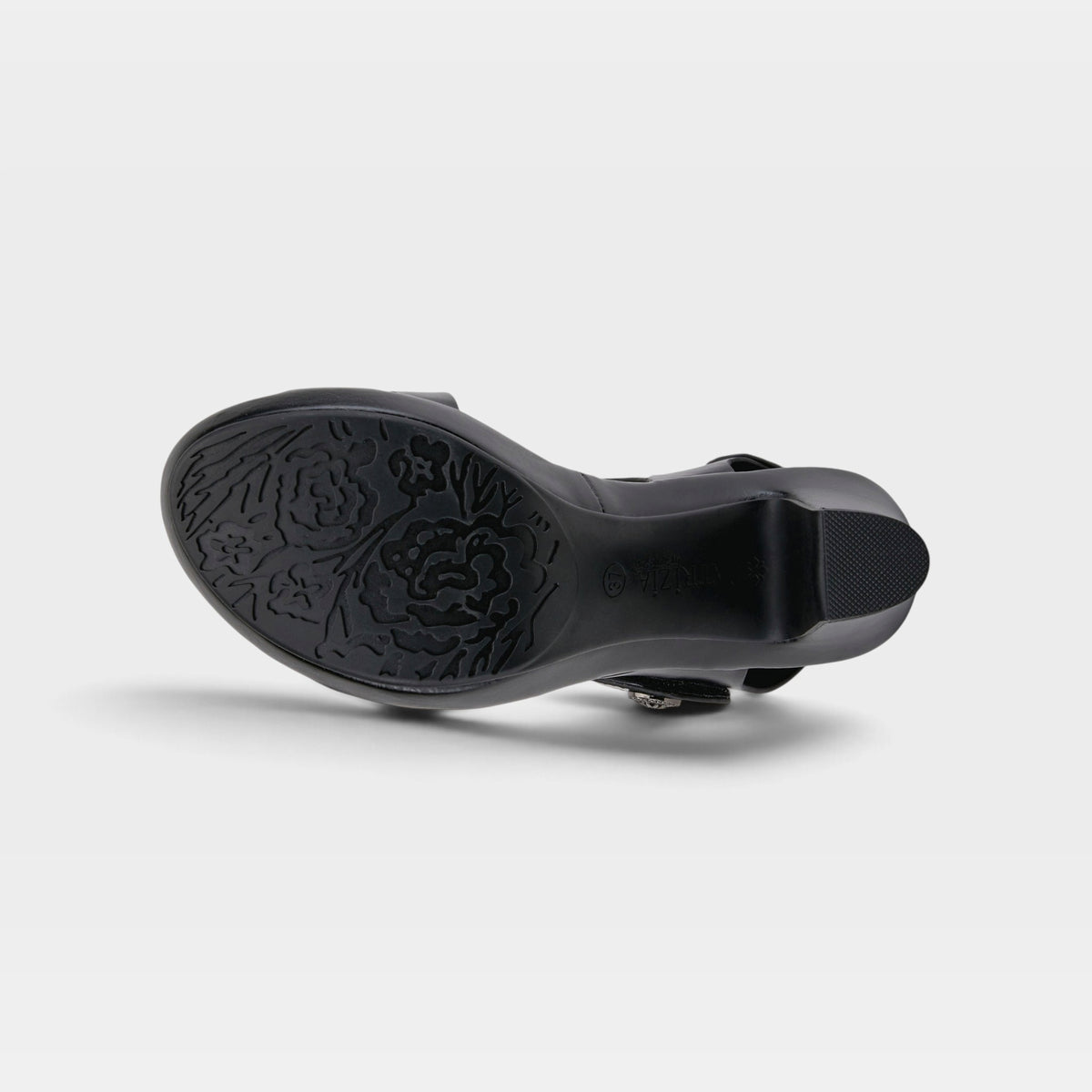 Patrizia Asymadade Black Sandal