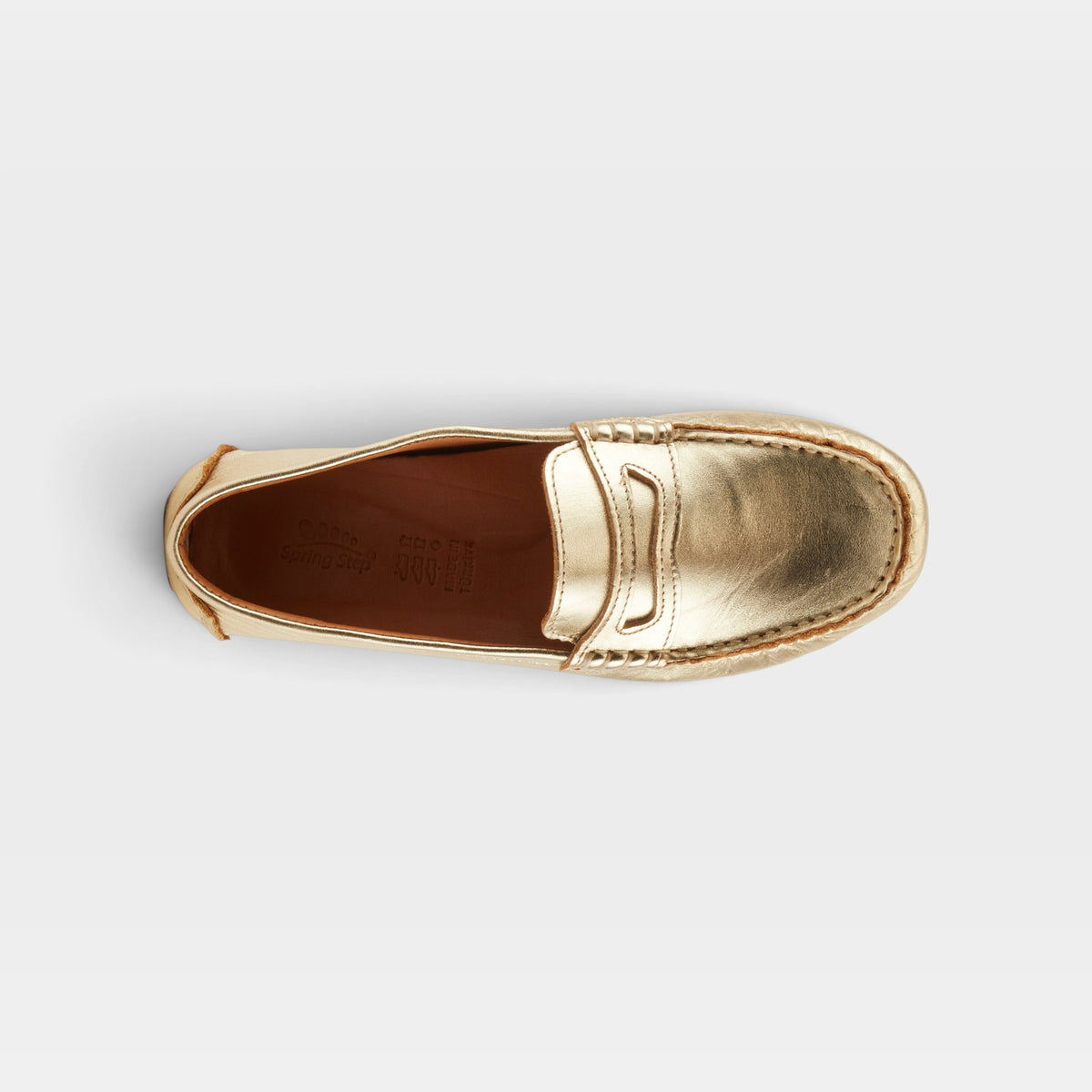 Spring Step Audette Soft Gold Shoe