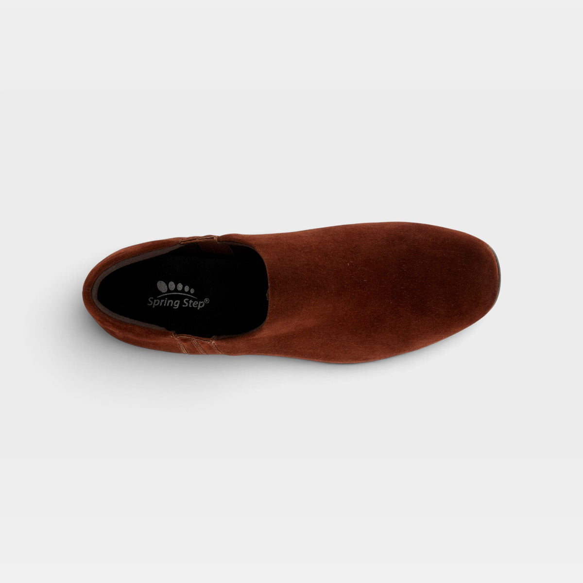 Spring Step Bakersfield Brown Suede Shoe