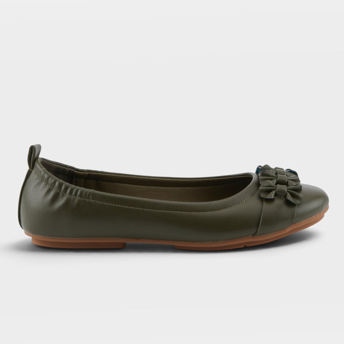 Patrizia Ballay Olive Green Shoe