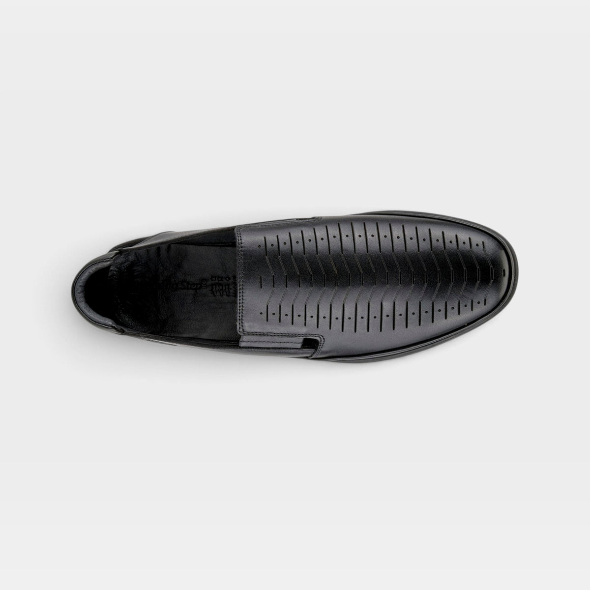 Spring Step Men Bane Black Shoe