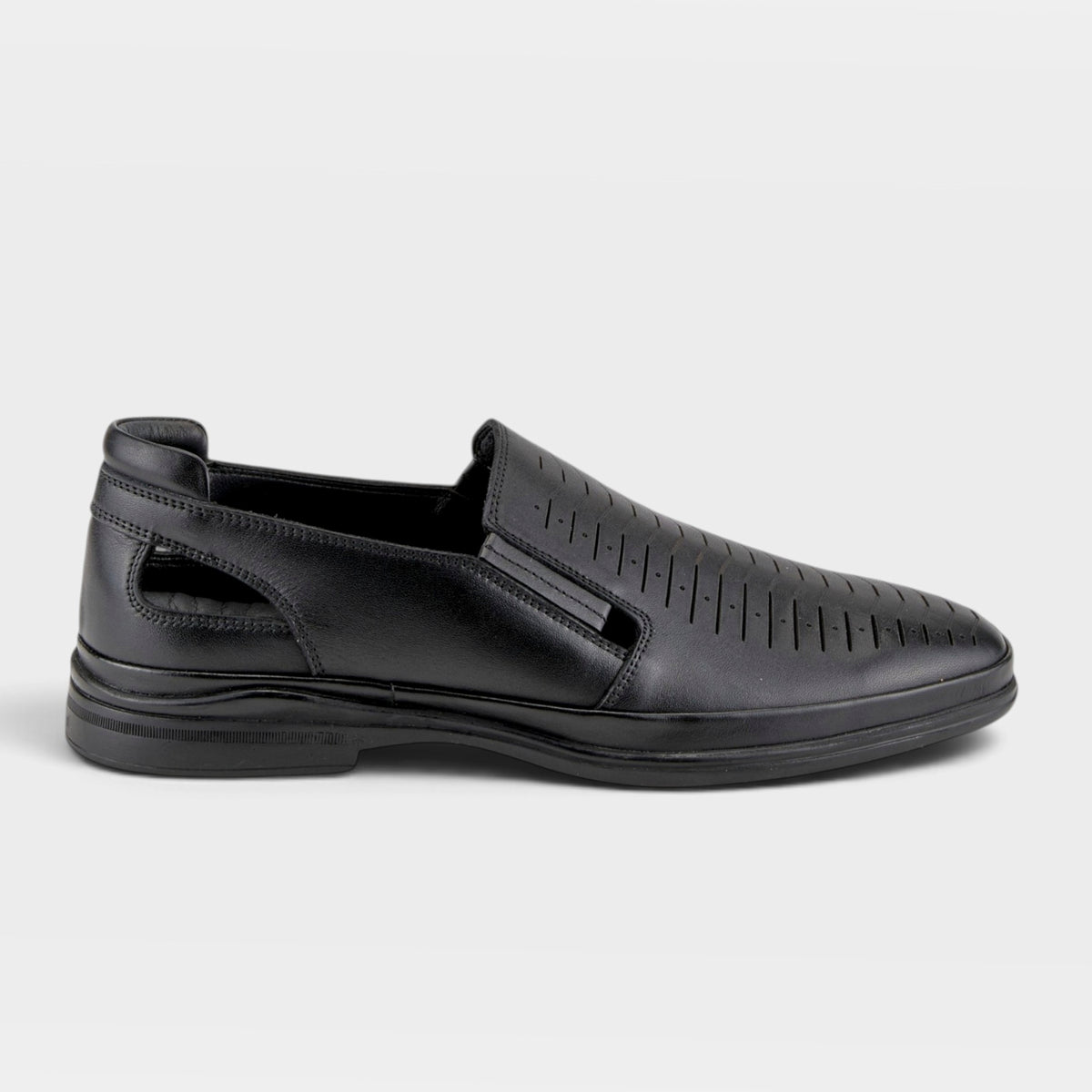 Spring Step Men Bane Black Shoe