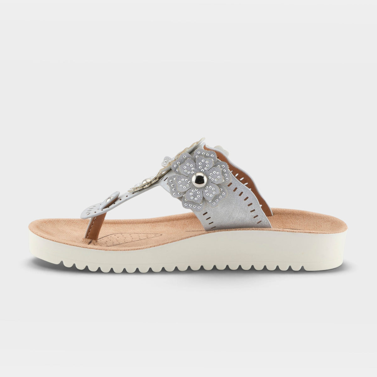 Flexus Bayview Silver Sandal