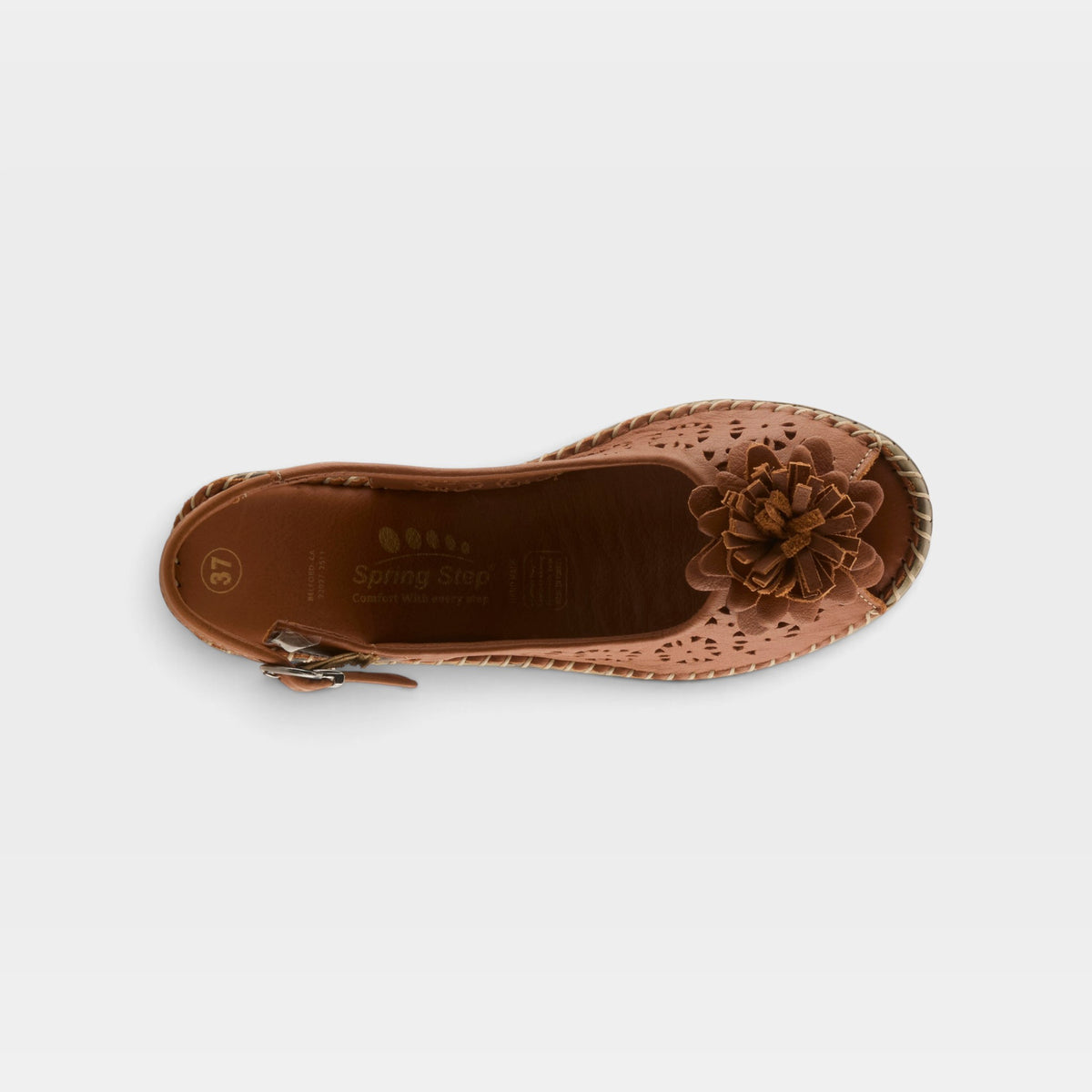 Spring Step Belford Camel Sandal