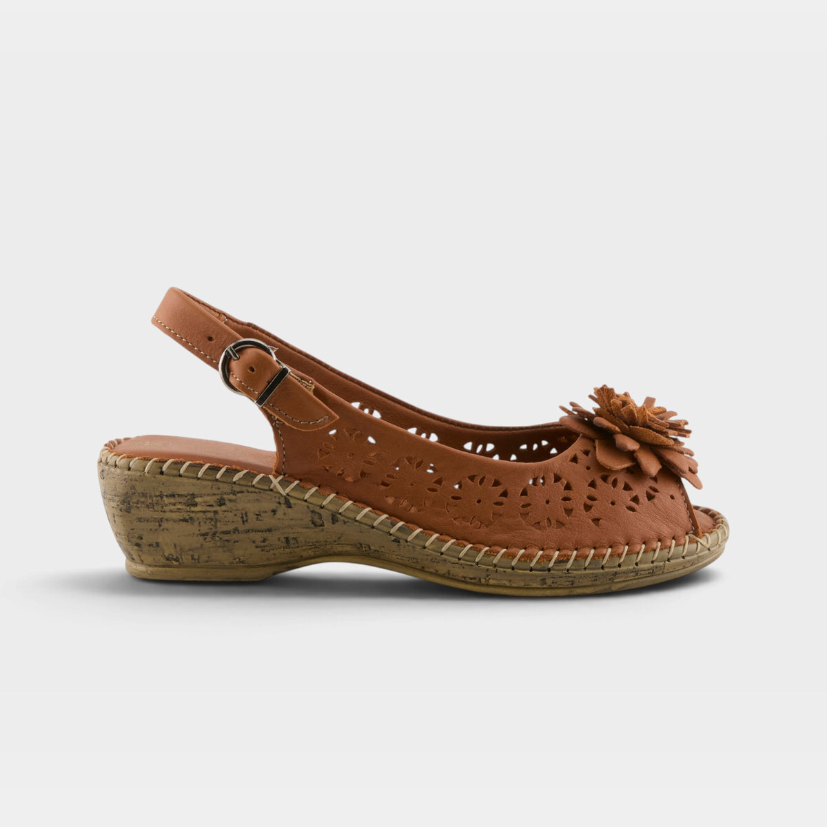 Spring Step Belford Camel Sandal