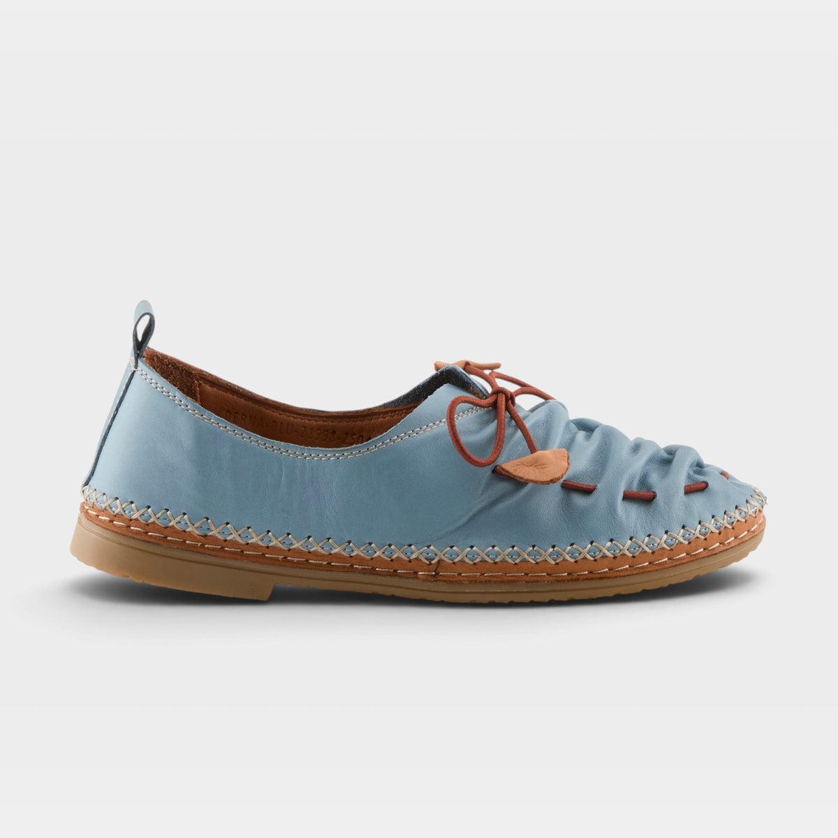 Spring Step Berna Blue Shoe