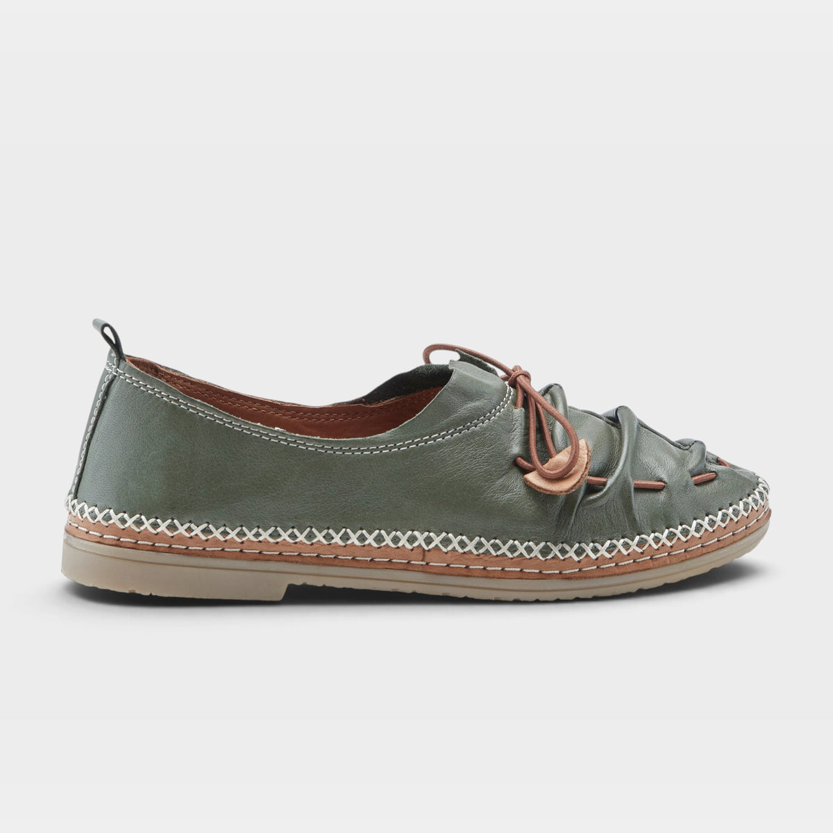 Spring Step Berna Olive Shoe