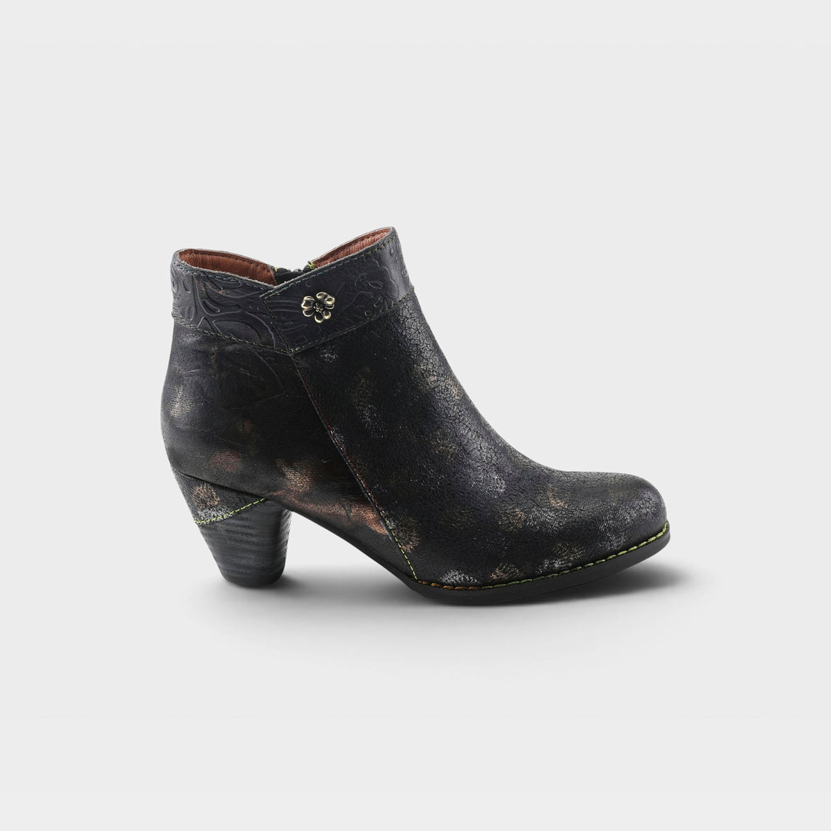 L'Artiste Bestlove boots in Black Multi, hero view