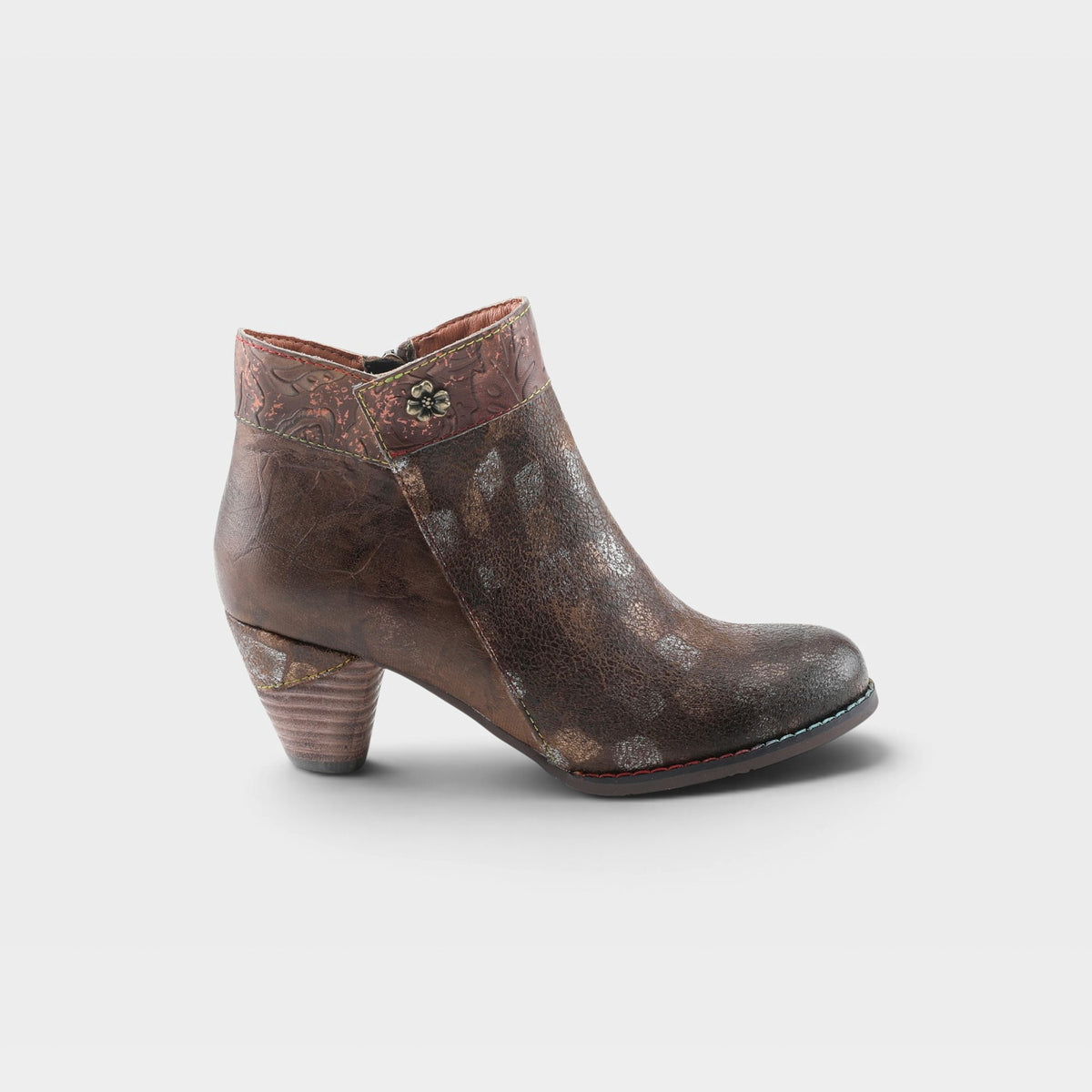 L'Artiste Bestlove boots in Brown Multi, hero view