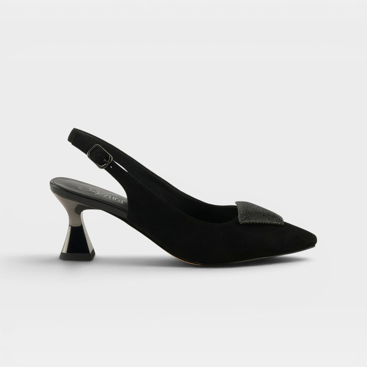 Azura Blingiton Black Shoe