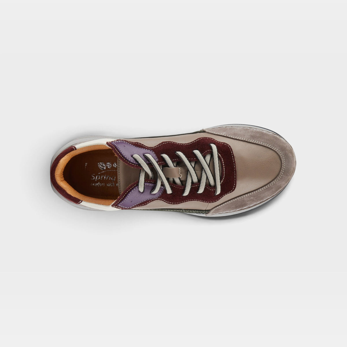 Spring Step Booker Grey Multi Sneaker