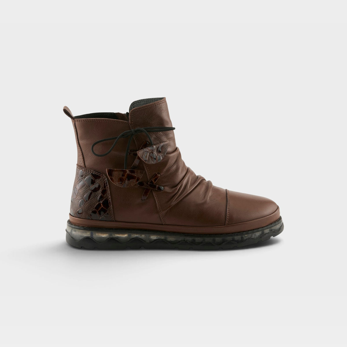 Spring Step Boru Dark Brown Boot