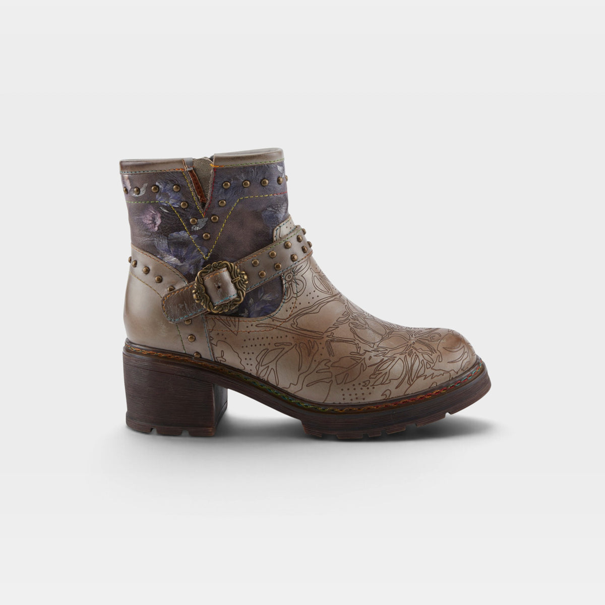 L'Artiste Branchout boots in Grey Multi, hero view