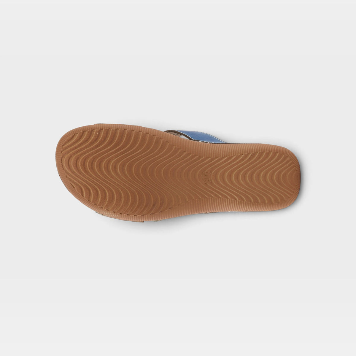 L'Artiste Brash sandals in Blue Multi, outsole view