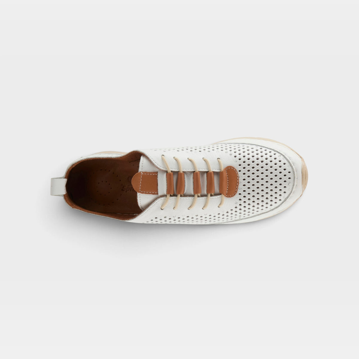 Spring Step Breen White Fashion Casual Sneaker