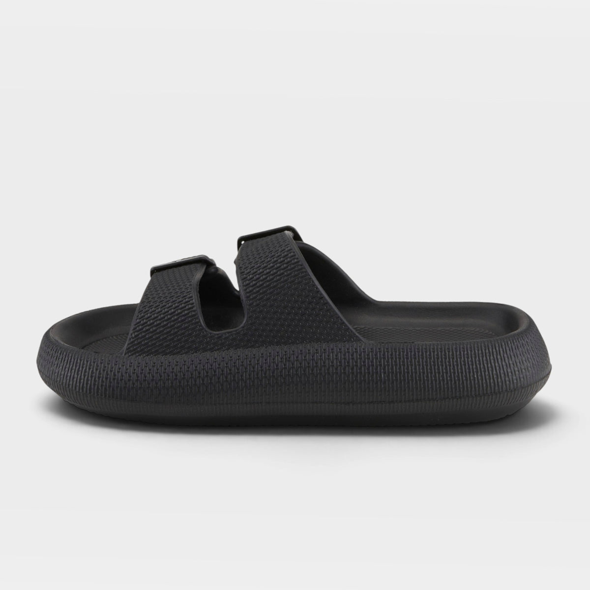 Flexus Bubbles Black Sandal