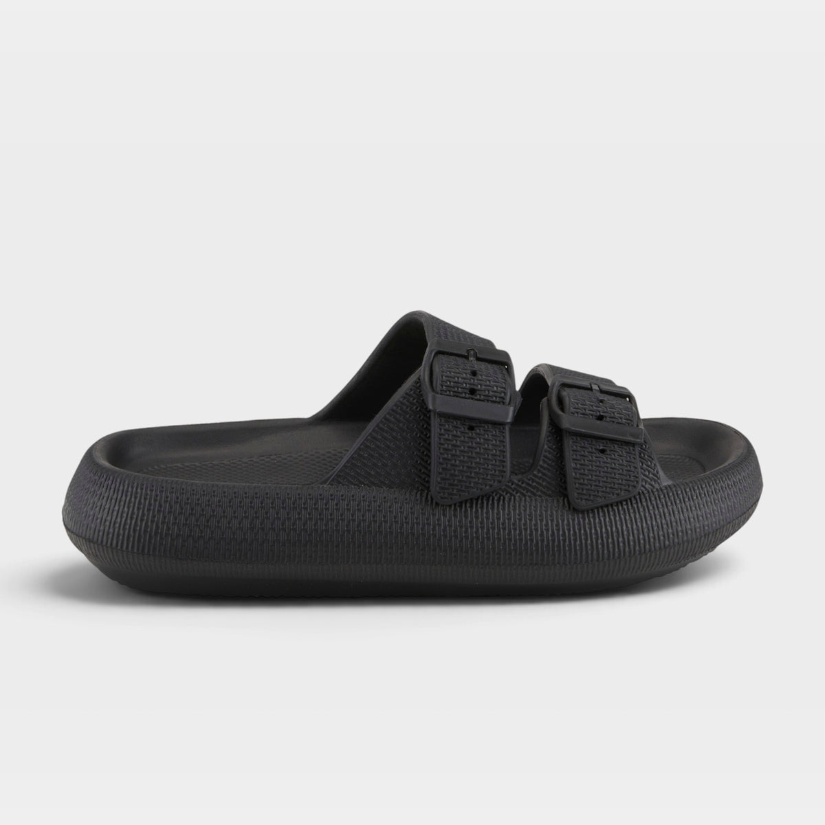 Flexus Bubbles Black Sandal