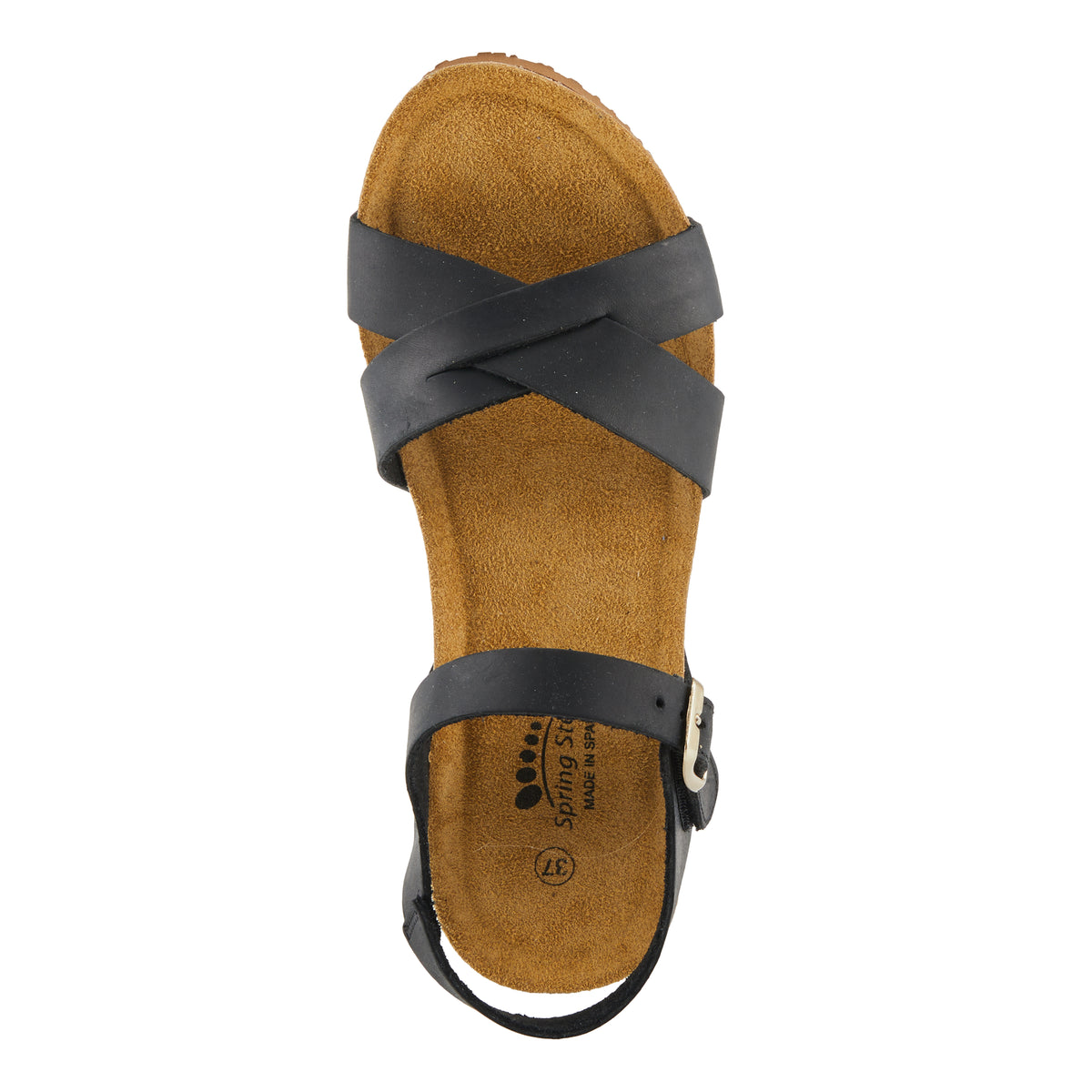 Spring Step SPRING STEP BURTON SANDALS sandal in black with comfortable everyday design